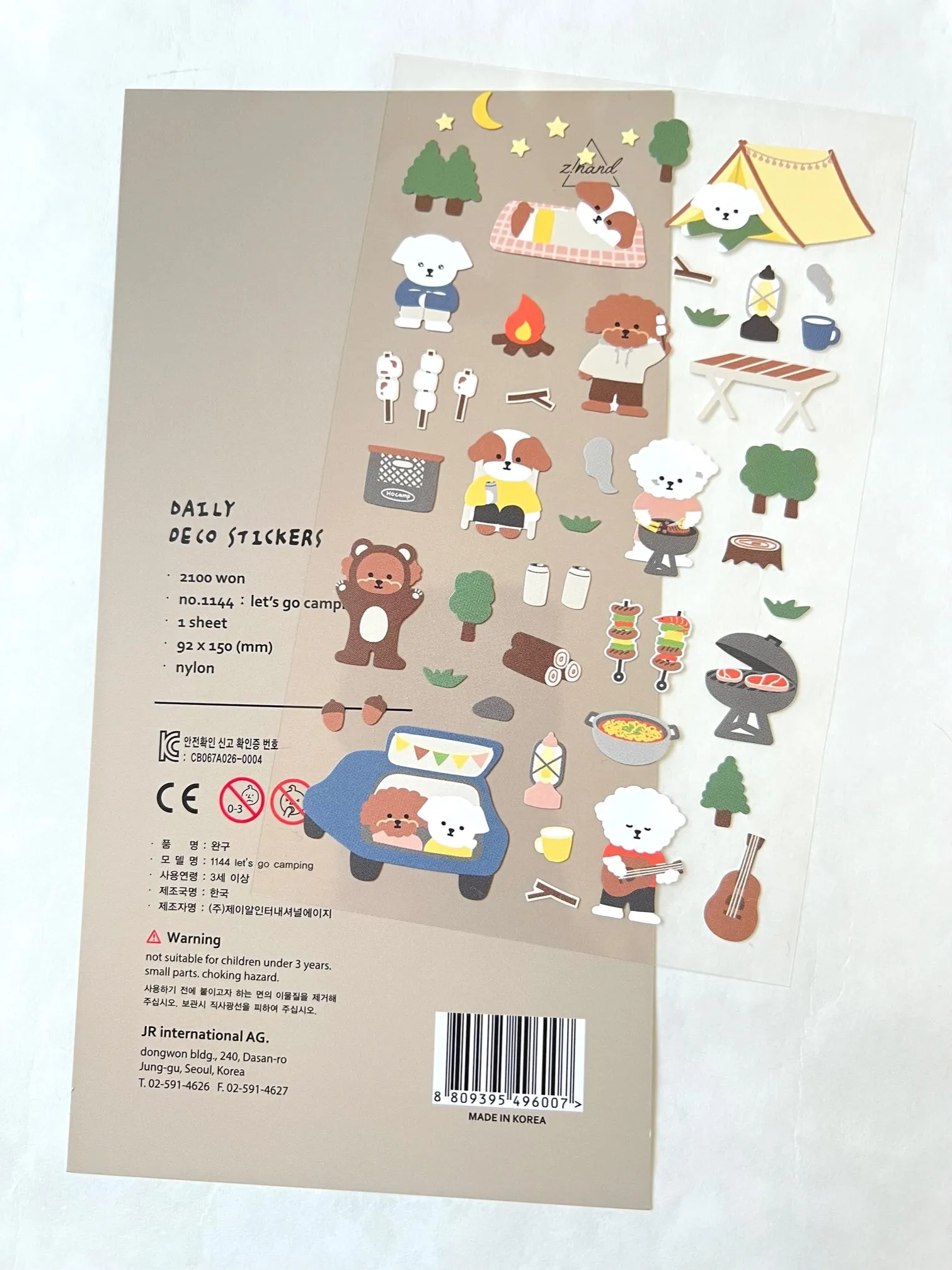 01144 LET'S GO CAMPING STICKERS-12