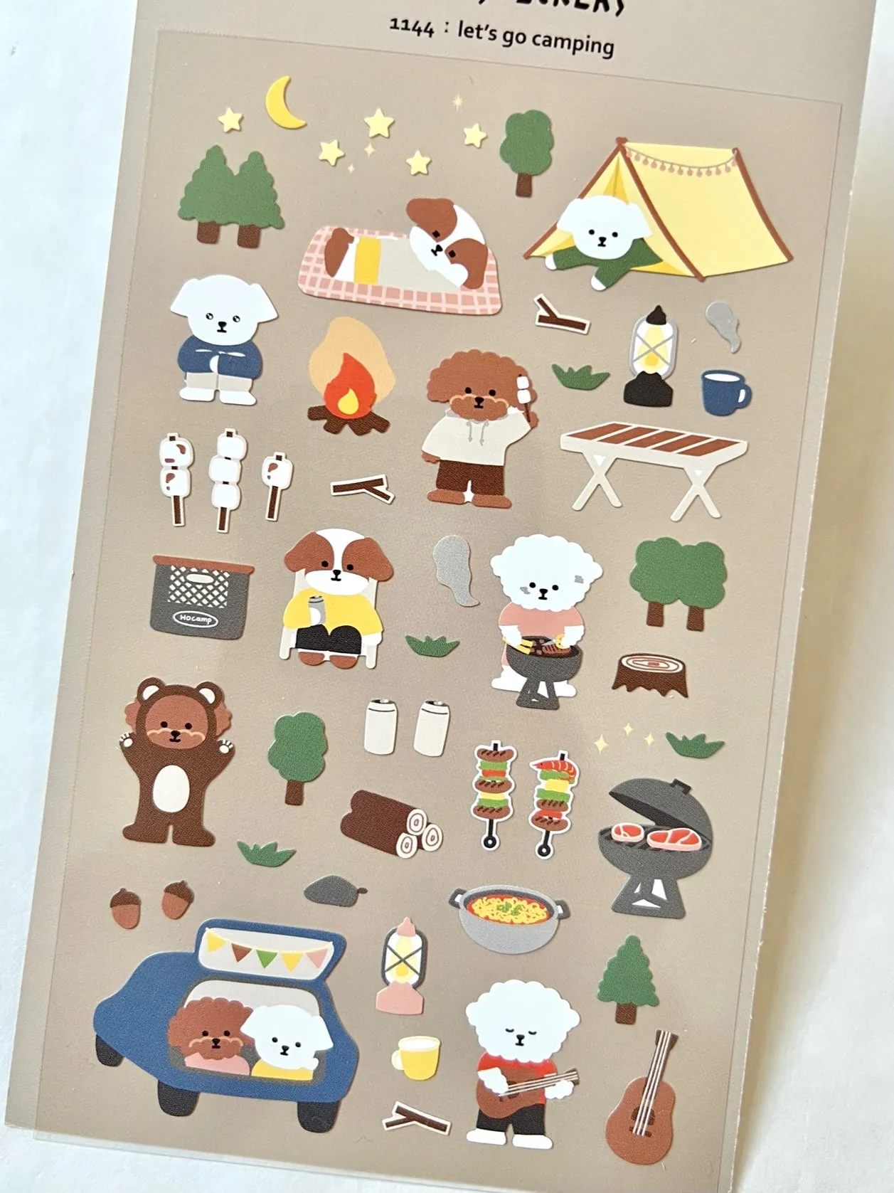 01144 LET'S GO CAMPING STICKERS-12