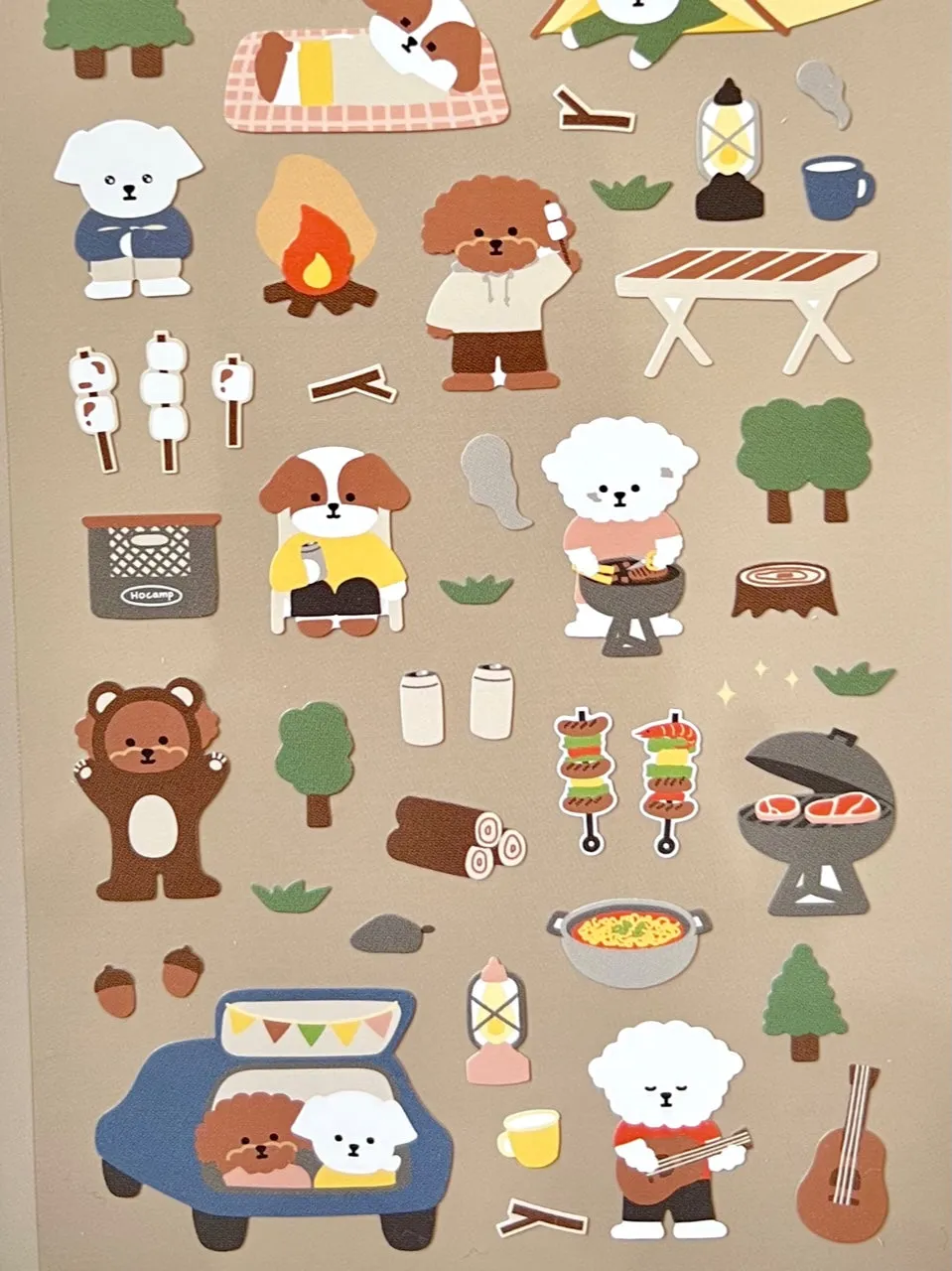 01144 LET'S GO CAMPING STICKERS-12