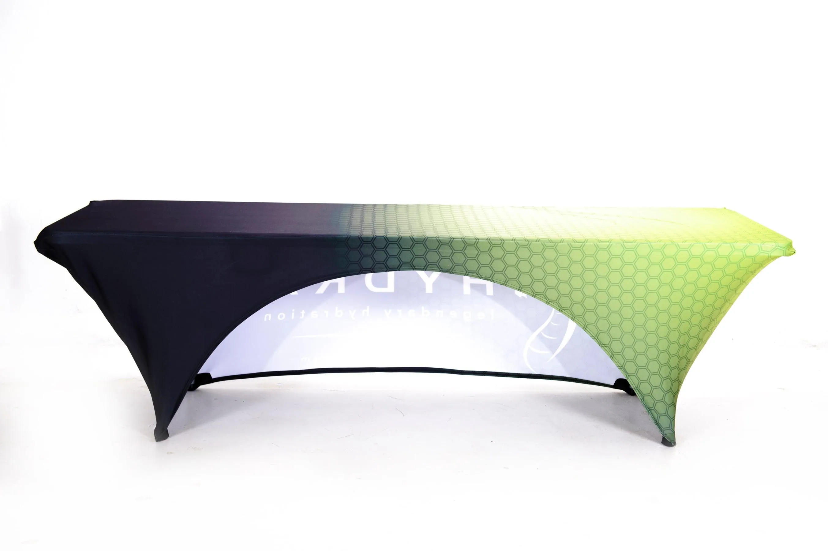 8' Custom Printed Spandex Fitted Table Cover - All Over Print