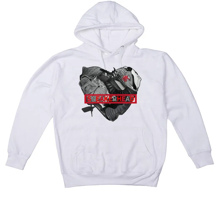 Air Jordan 8 “Paprika” White T-Shirt (SNEAKERHEART)
