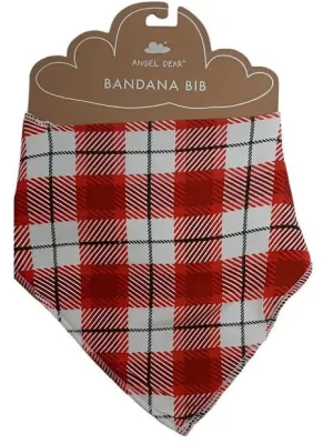 Baby Bandana Bib - Christmas -Red,White, Green