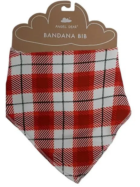Baby Bandana Bib - Christmas -Red,White, Green