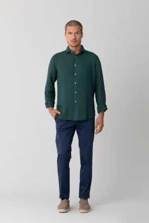 basic linen shirt rosin