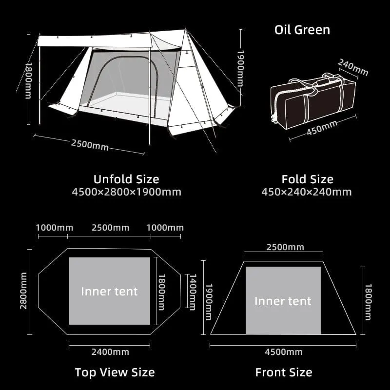 BLACKDEER Shelter Tent