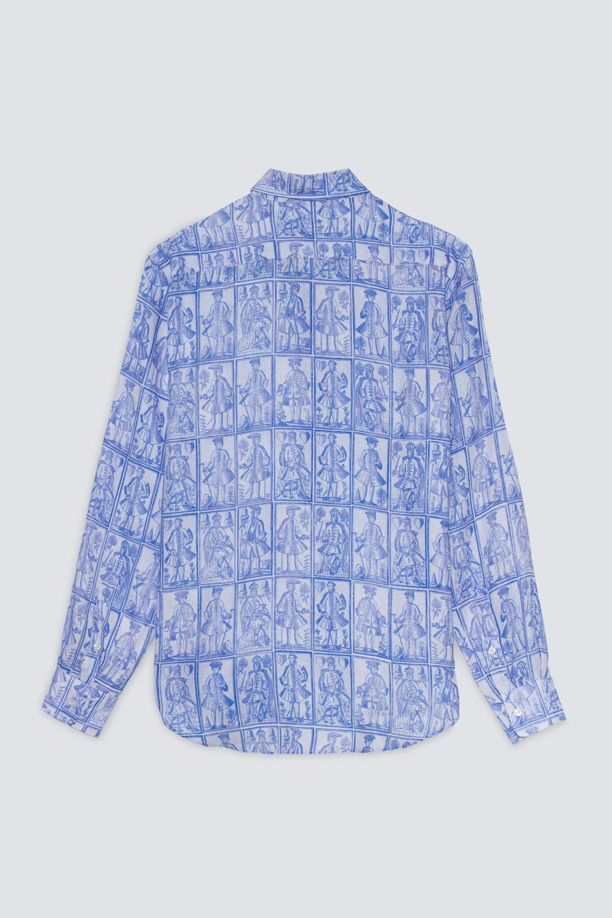 blue cards shirt