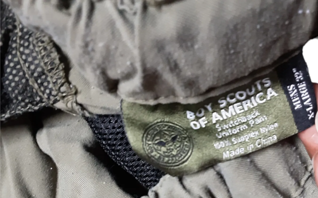 Boy Scouts of America Men's Zip-Off Convertible Tactical Pants Green (Size: XL)