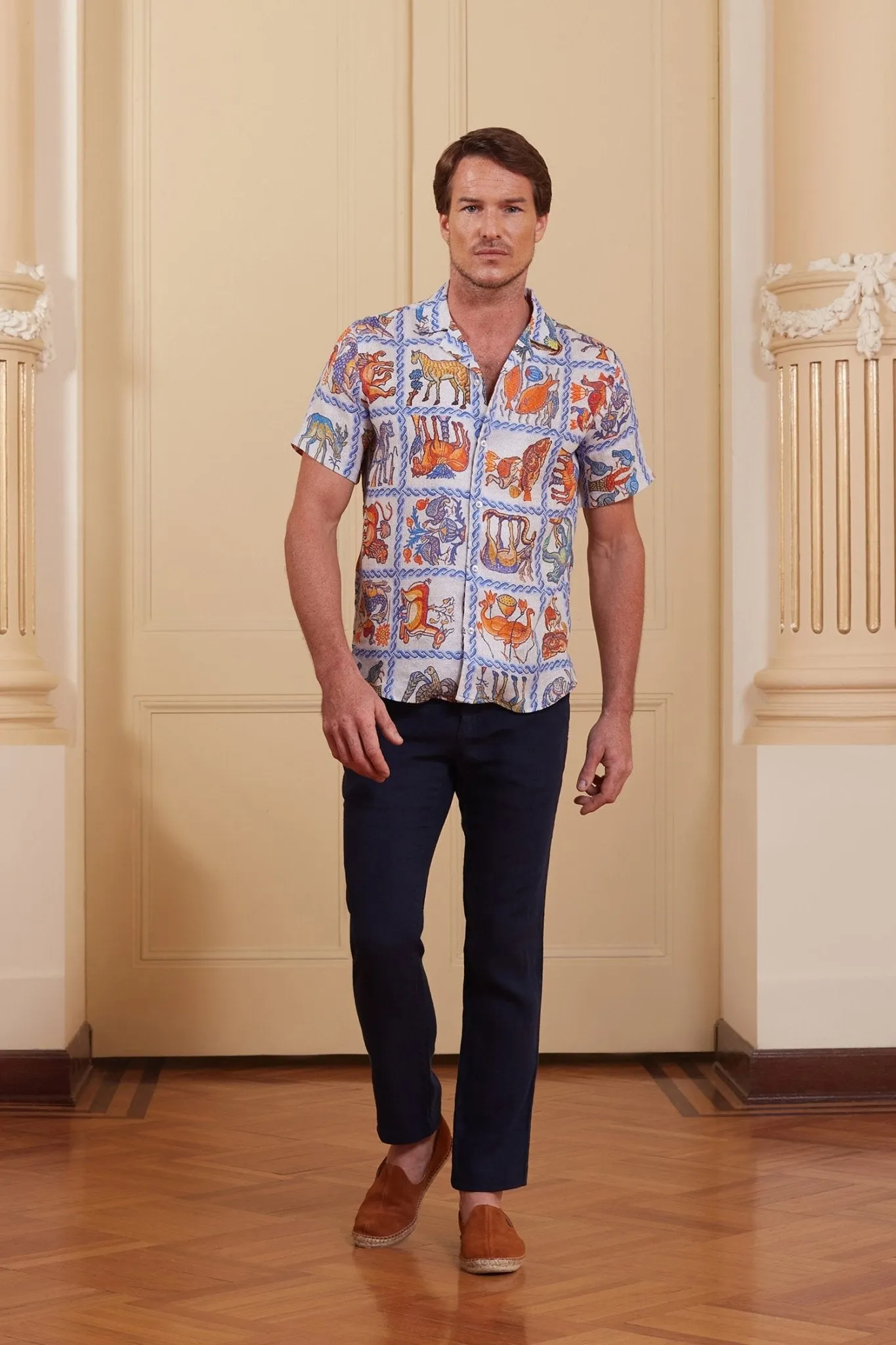 byzantium linen shirt mc
