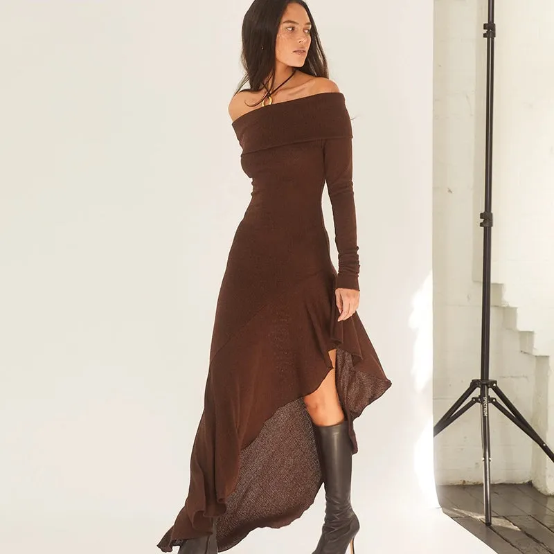 Camilia Off-Shoulder Midi Dress