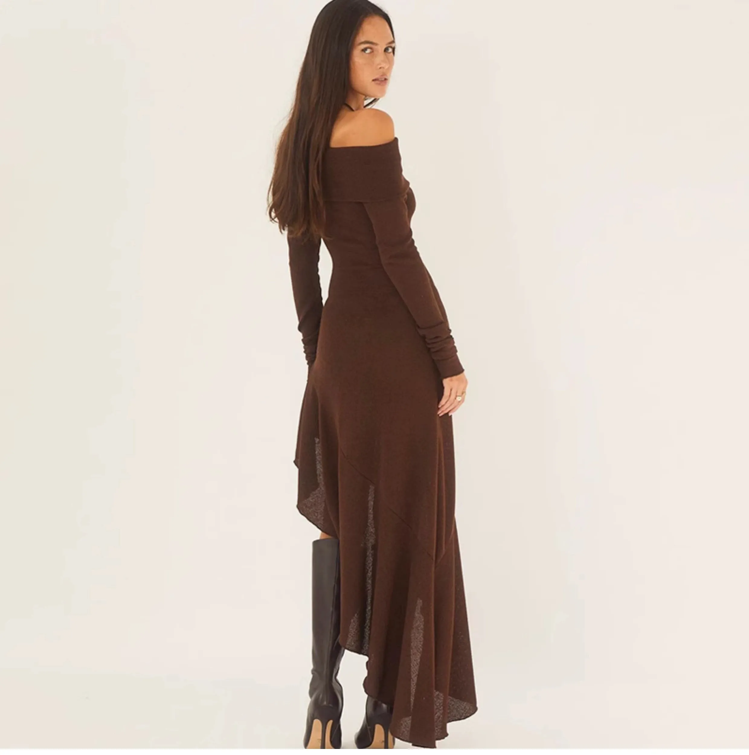 Camilia Off-Shoulder Midi Dress