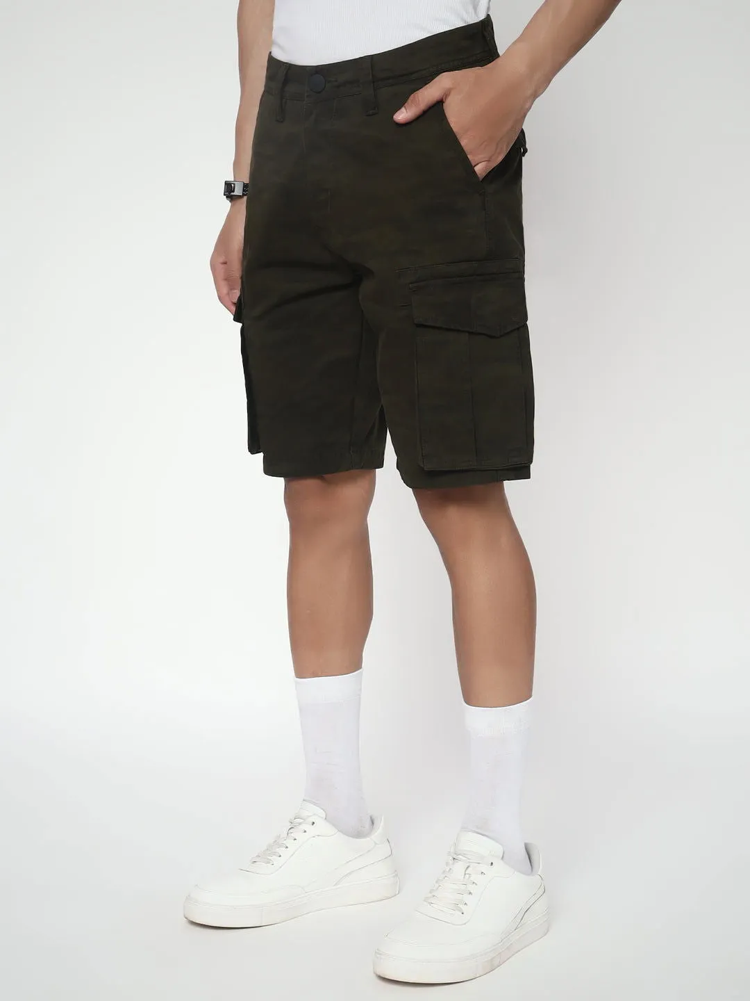 Camouflage shorts(Look one)