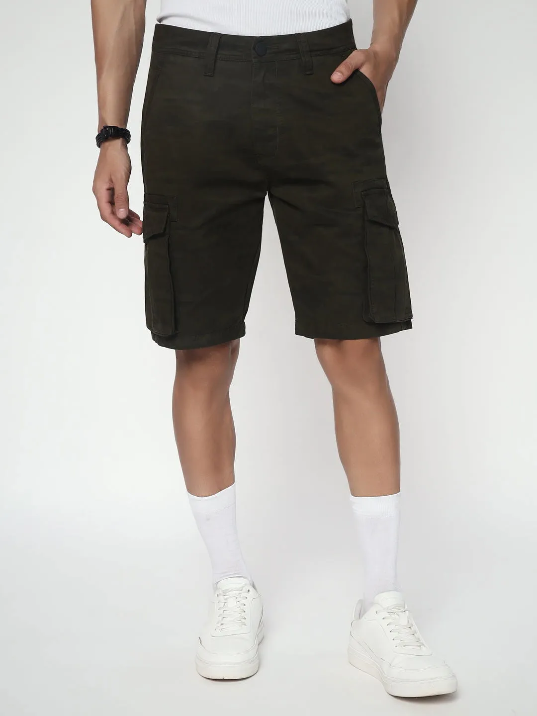 Camouflage shorts(Look one)