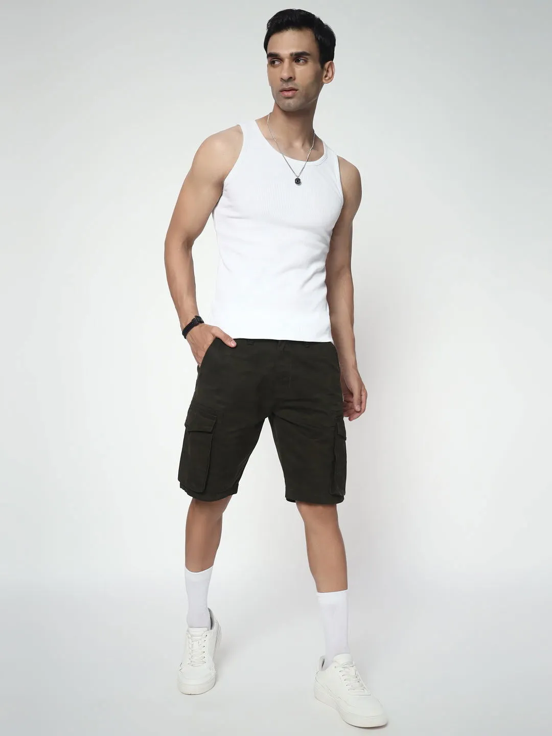 Camouflage shorts(Look one)
