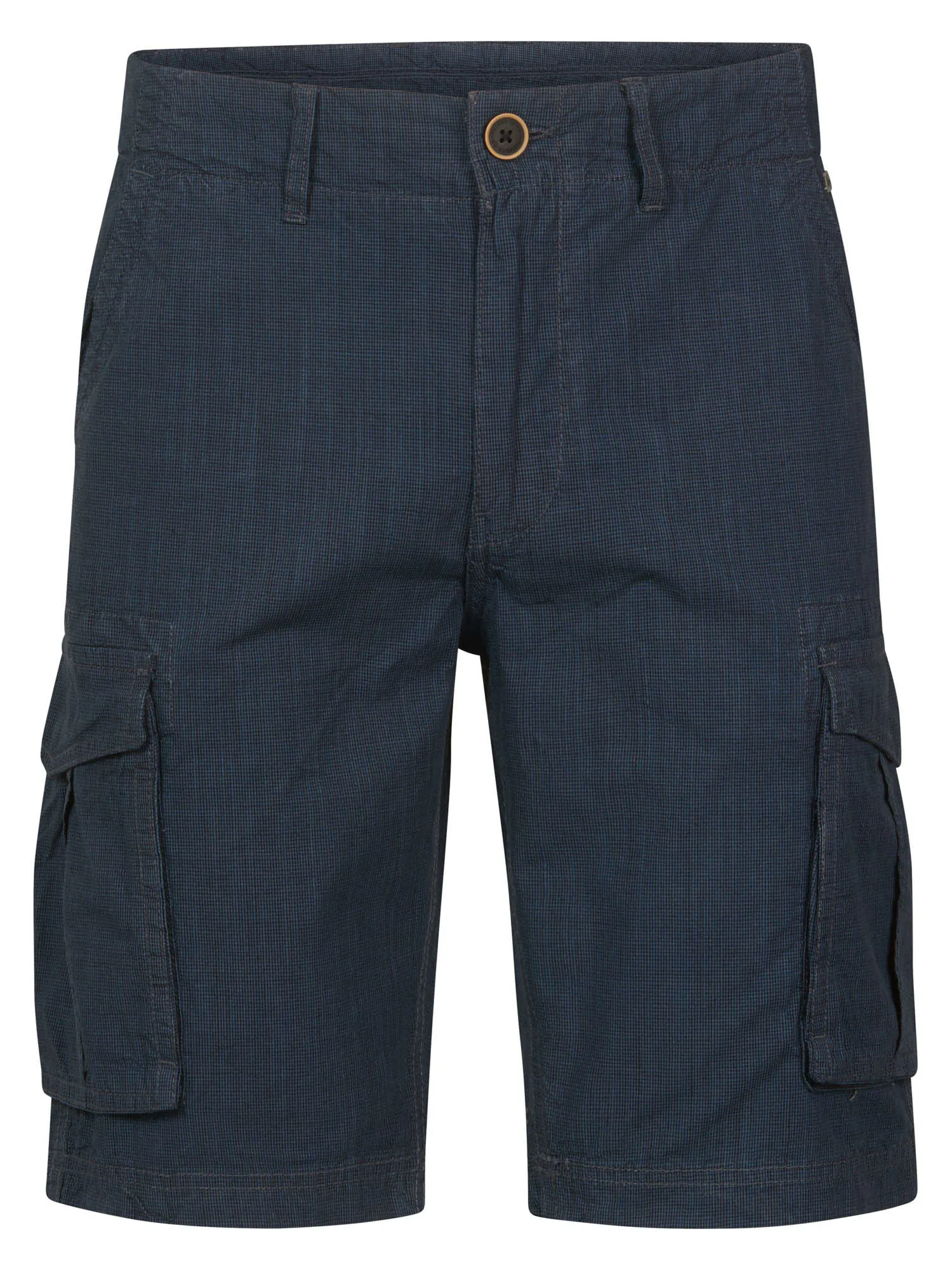 Checked cargo shorts