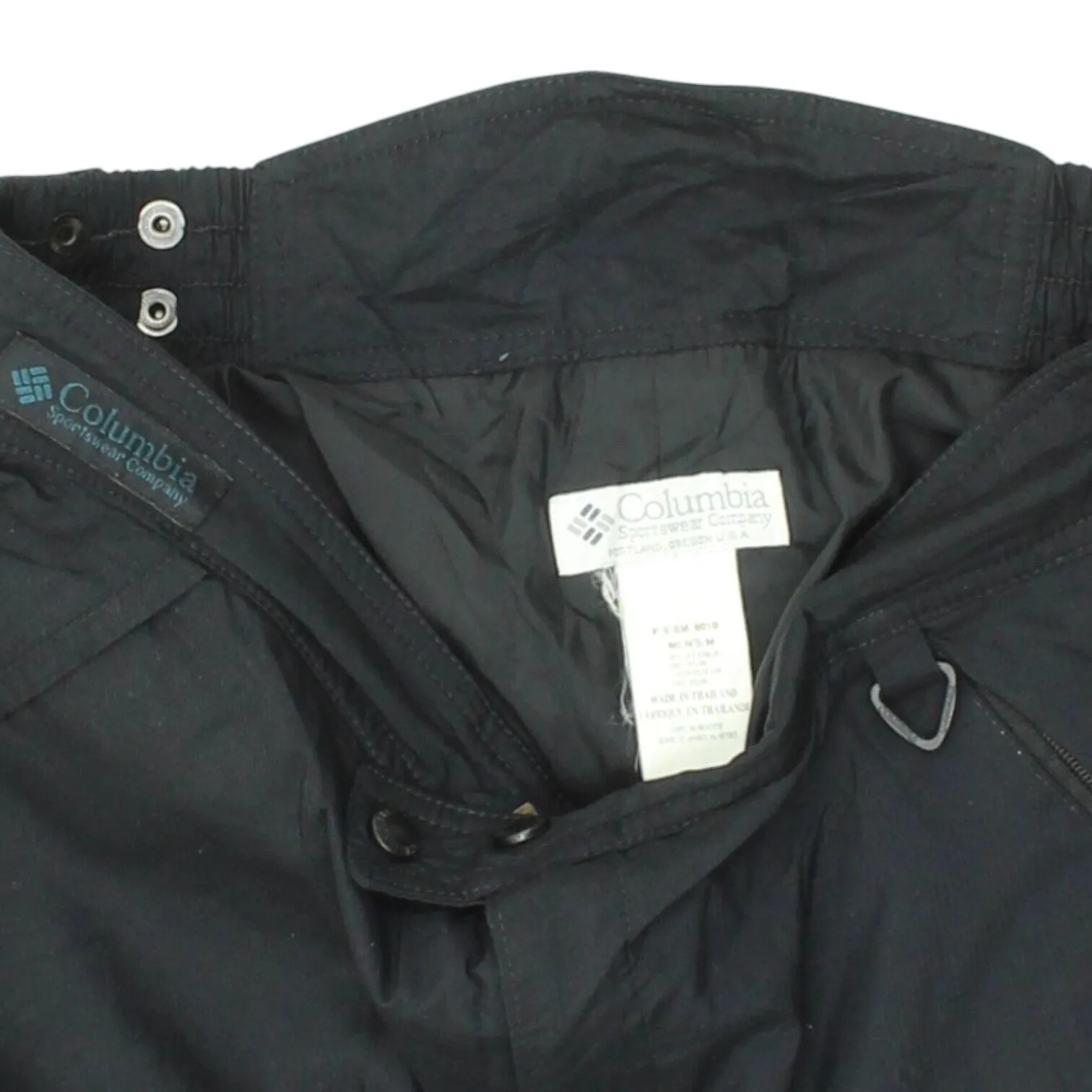 Columbia Mens Black Activewear Trousers | Designer Hiking Trekking Pants VTG