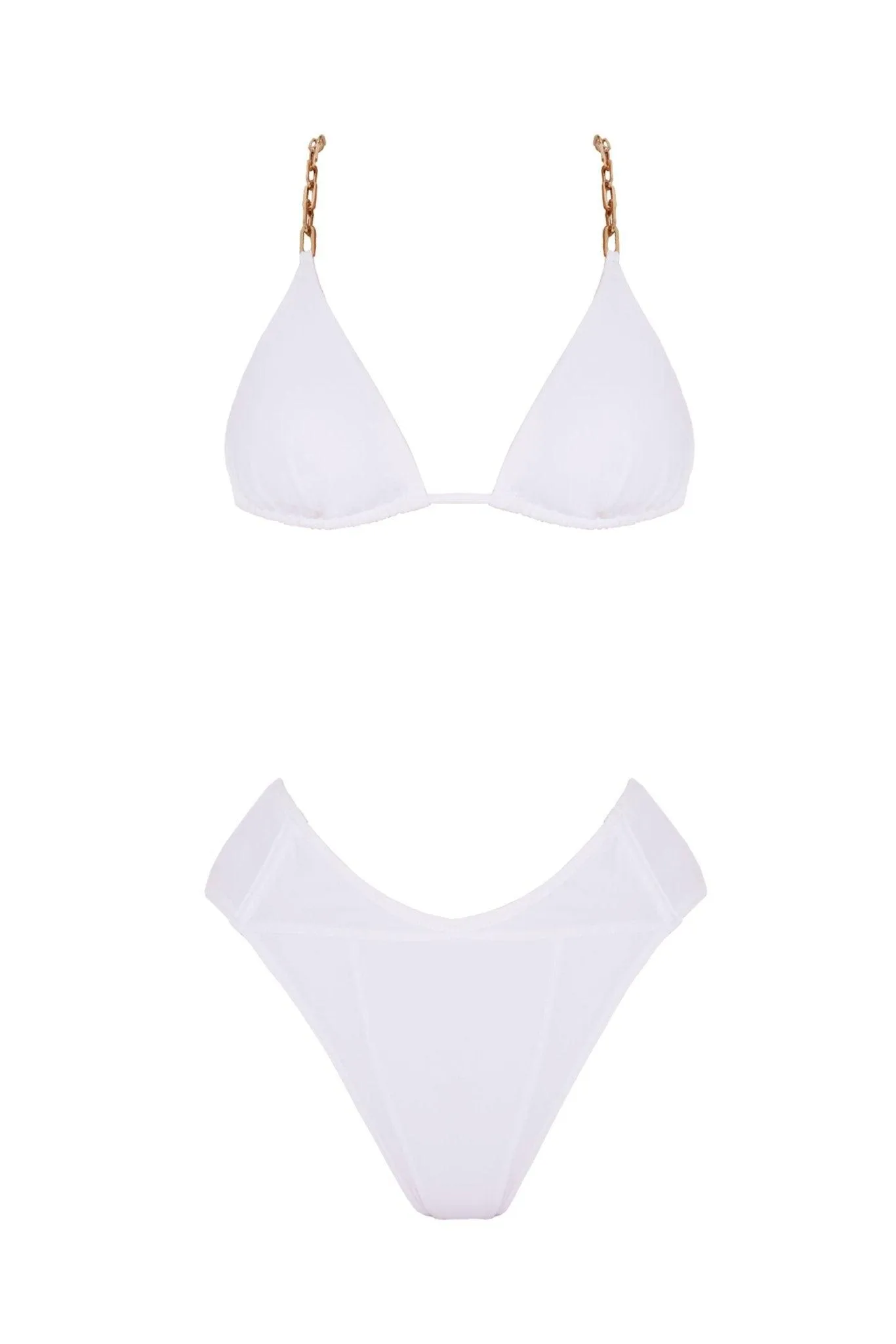 Como White Bikini Set