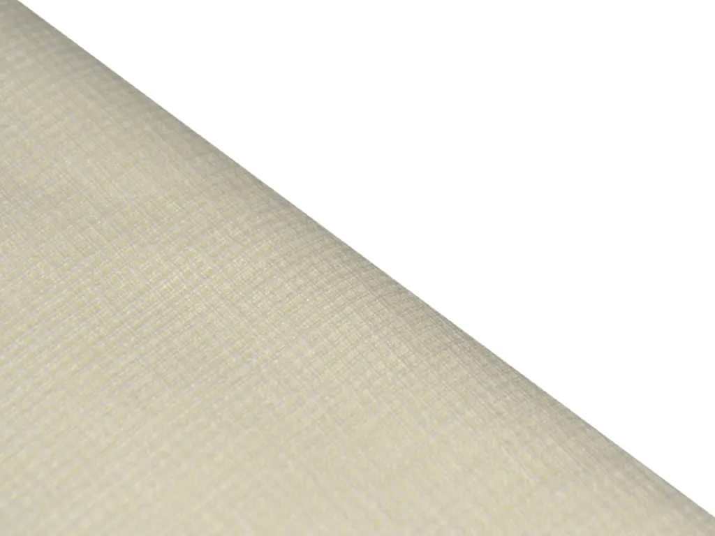 Cream Check Loose Weave Superior Cotton Linen Shirting Fabric