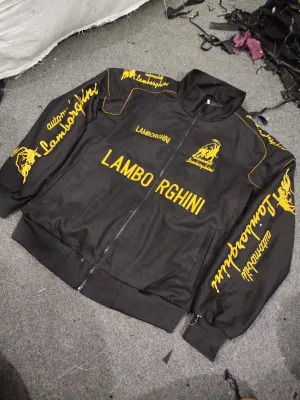Custom handpick Rework Style 6 Leather Jackets each in different design, 5 Mustang windbreaker and 5 Lamborghini
