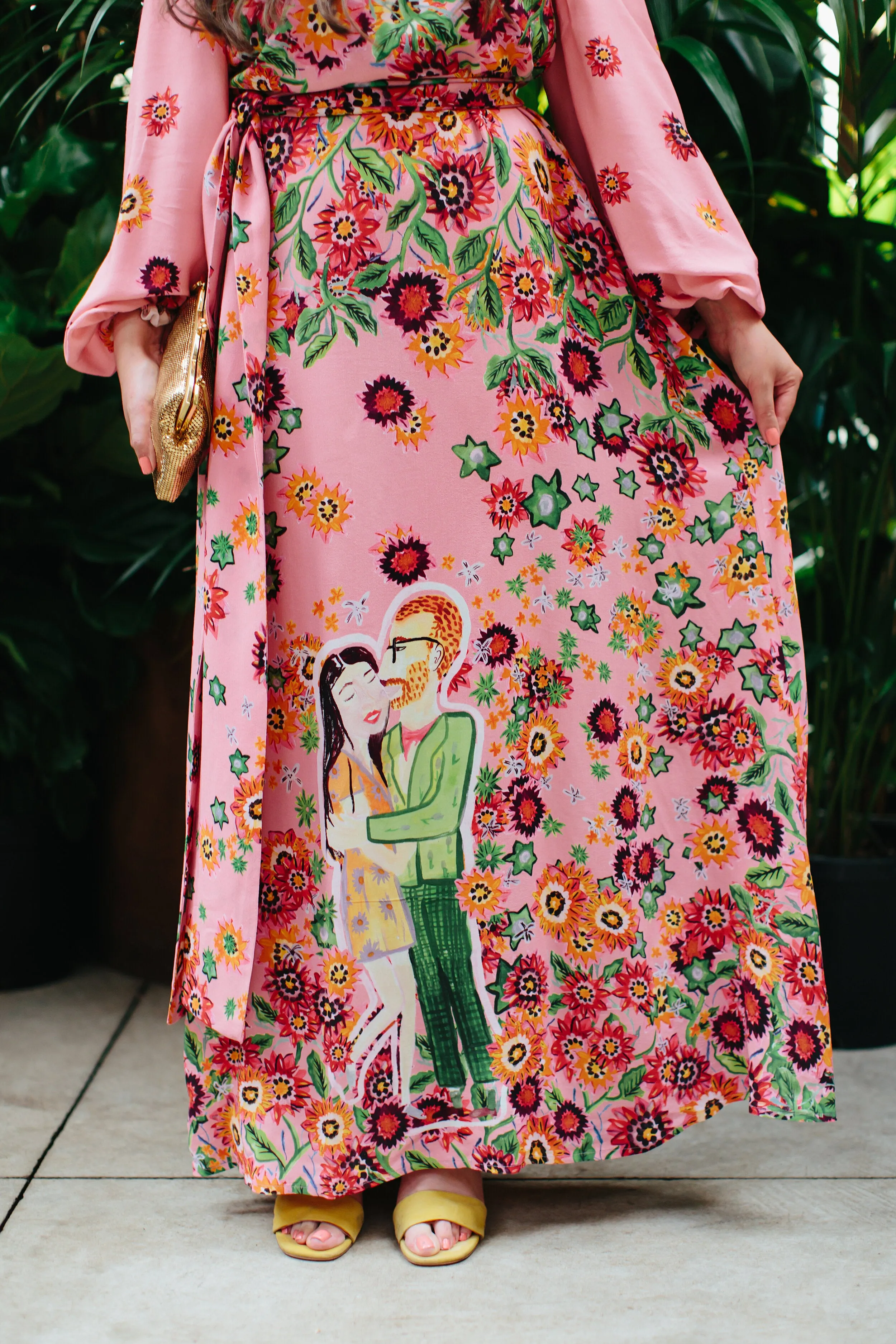 Custom Wedding Dress Print