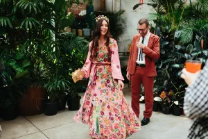 Custom Wedding Dress Print