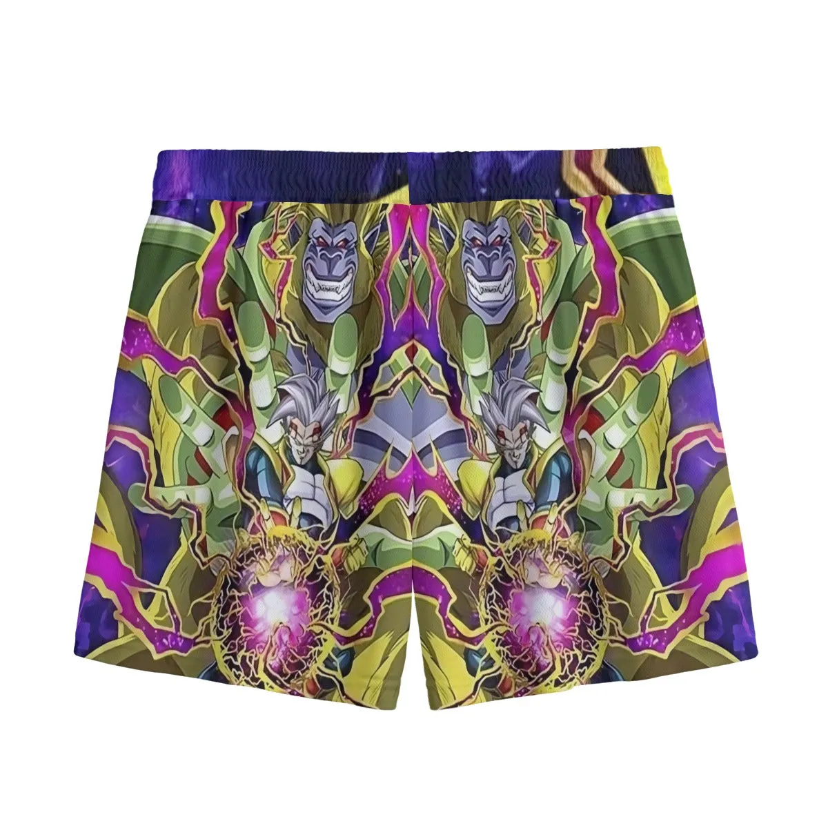 DBZ Dokkan Battle Super Baby 2 Golden Giant Ape Mesh Shorts