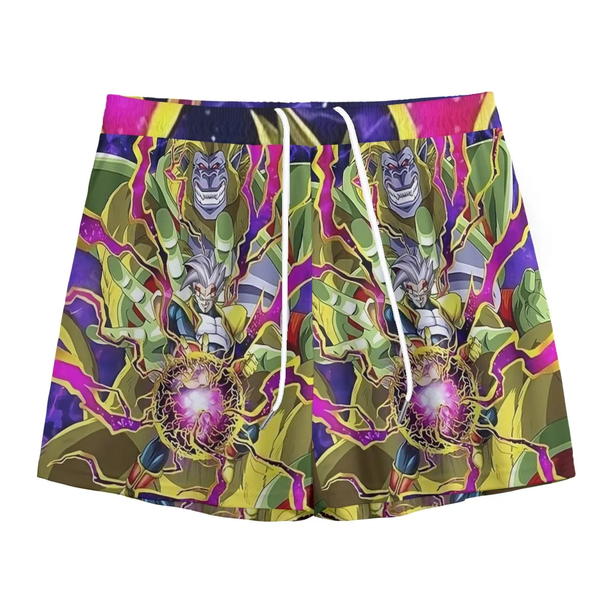 DBZ Dokkan Battle Super Baby 2 Golden Giant Ape Mesh Shorts