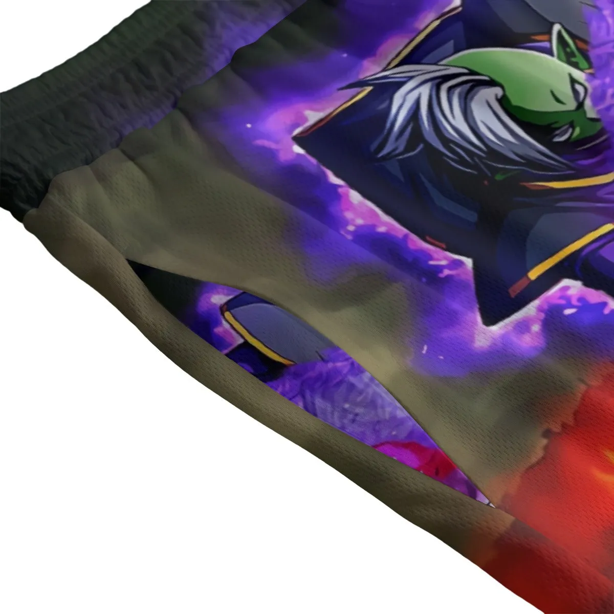DBZ Goku Black Zamasu Super Saiyan Rose Dope Vibe Mesh Shorts