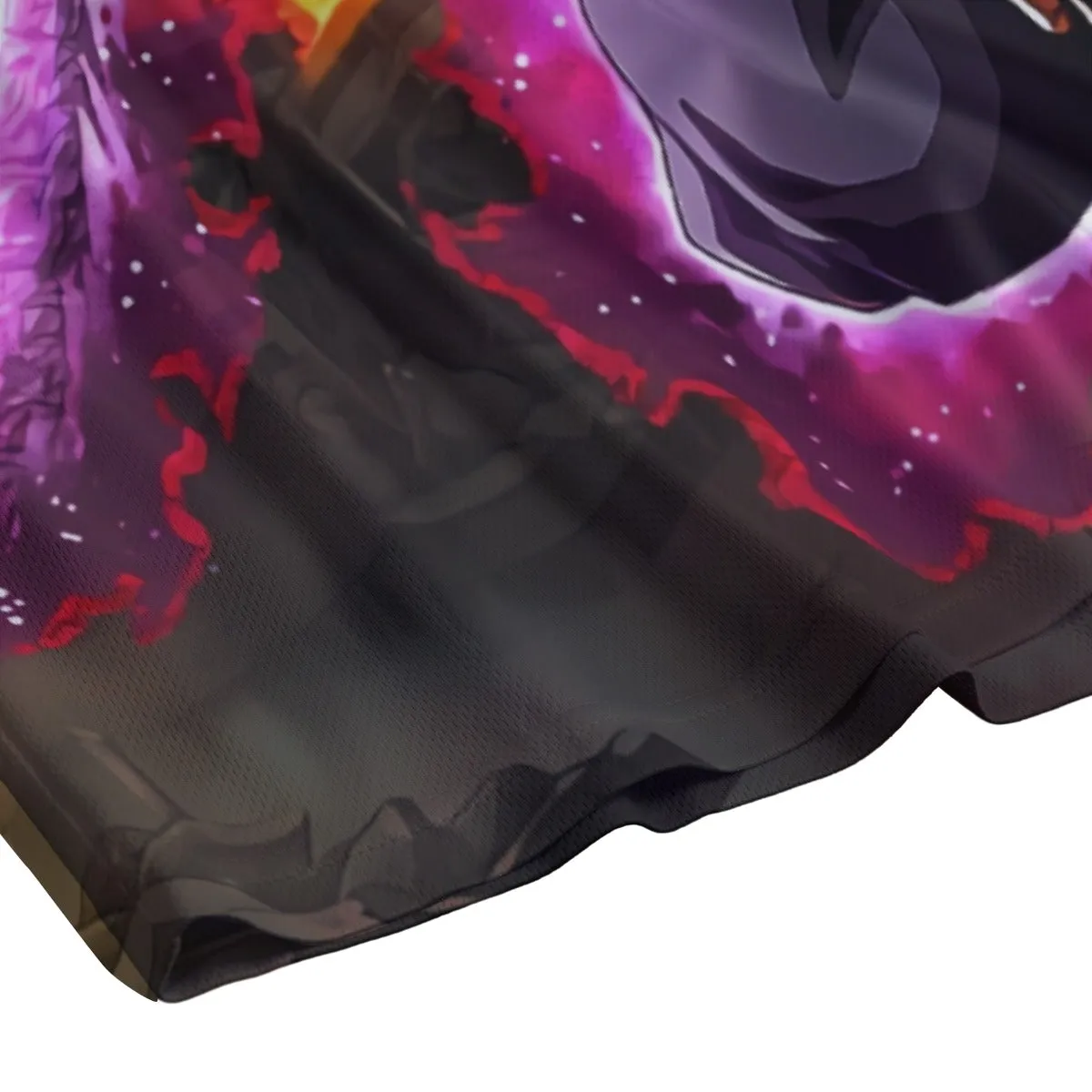 DBZ Goku Black Zamasu Super Saiyan Rose Dope Vibe Mesh Shorts