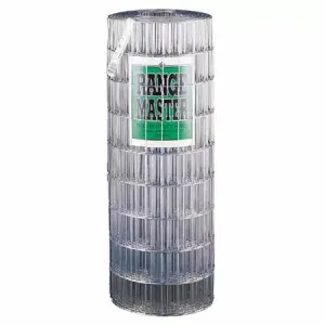 Deacero 14ga-48" Welded Wire Fence, 50' Roll L X 48" H X 14 Ga T, 2" X 4" Mesh