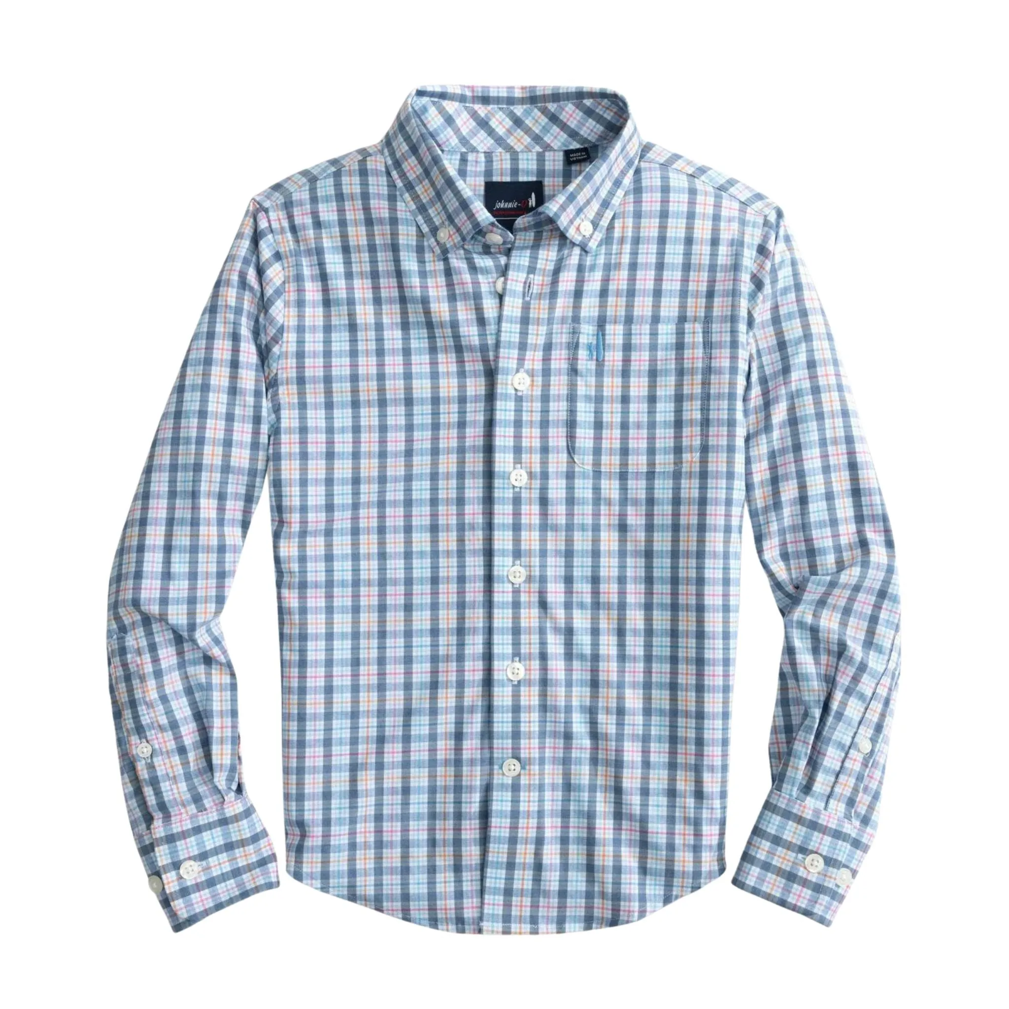 Dells Long-sleeve Woven Button Down Shirt - FINAL SALE