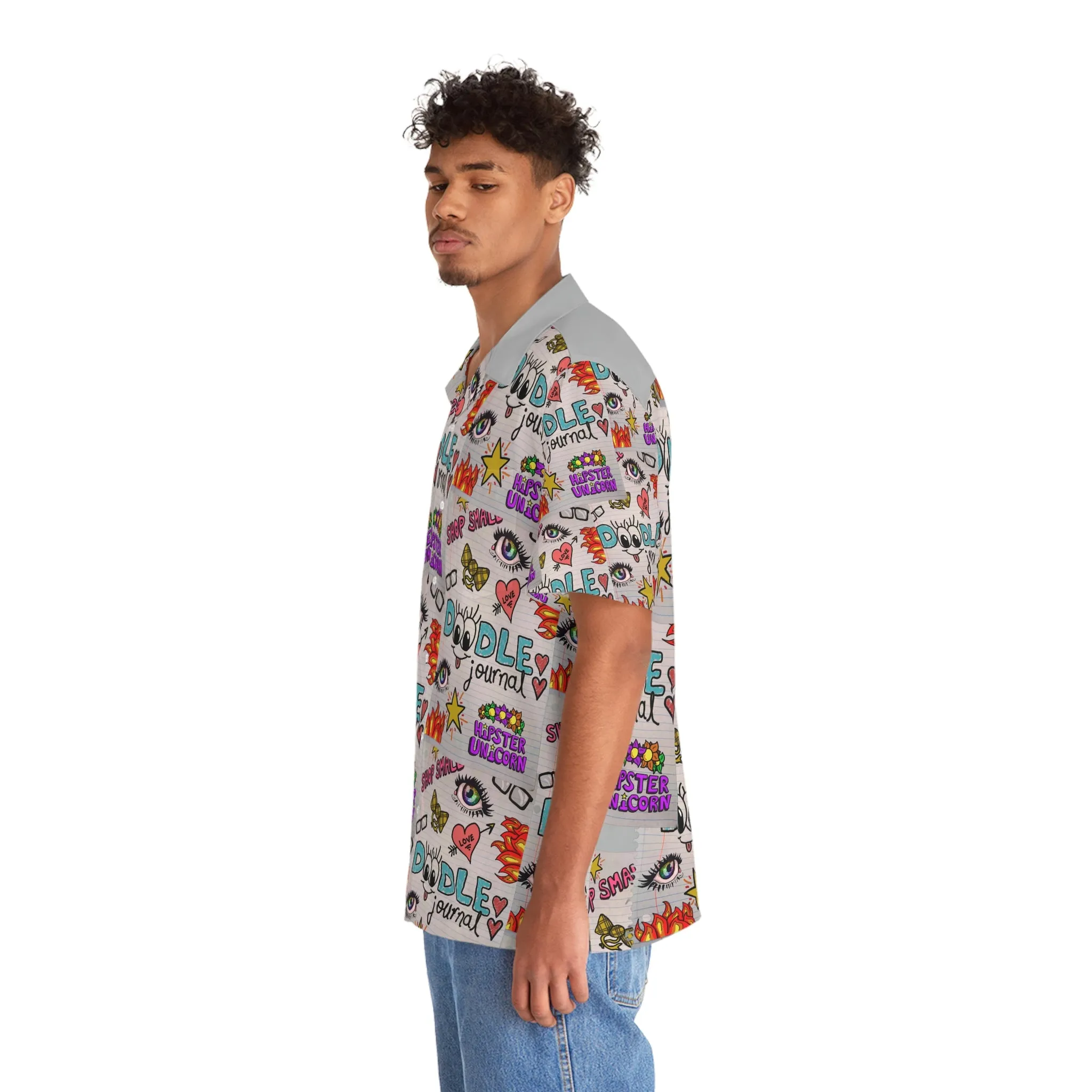 Doodle Journal Button-Down