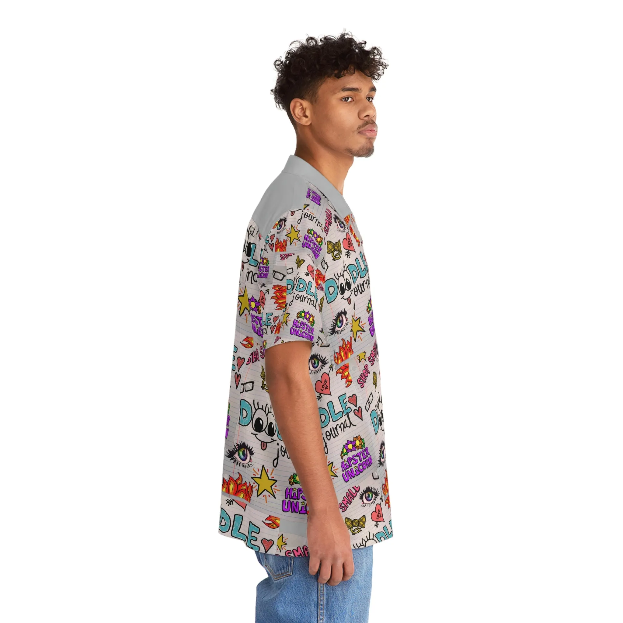 Doodle Journal Button-Down