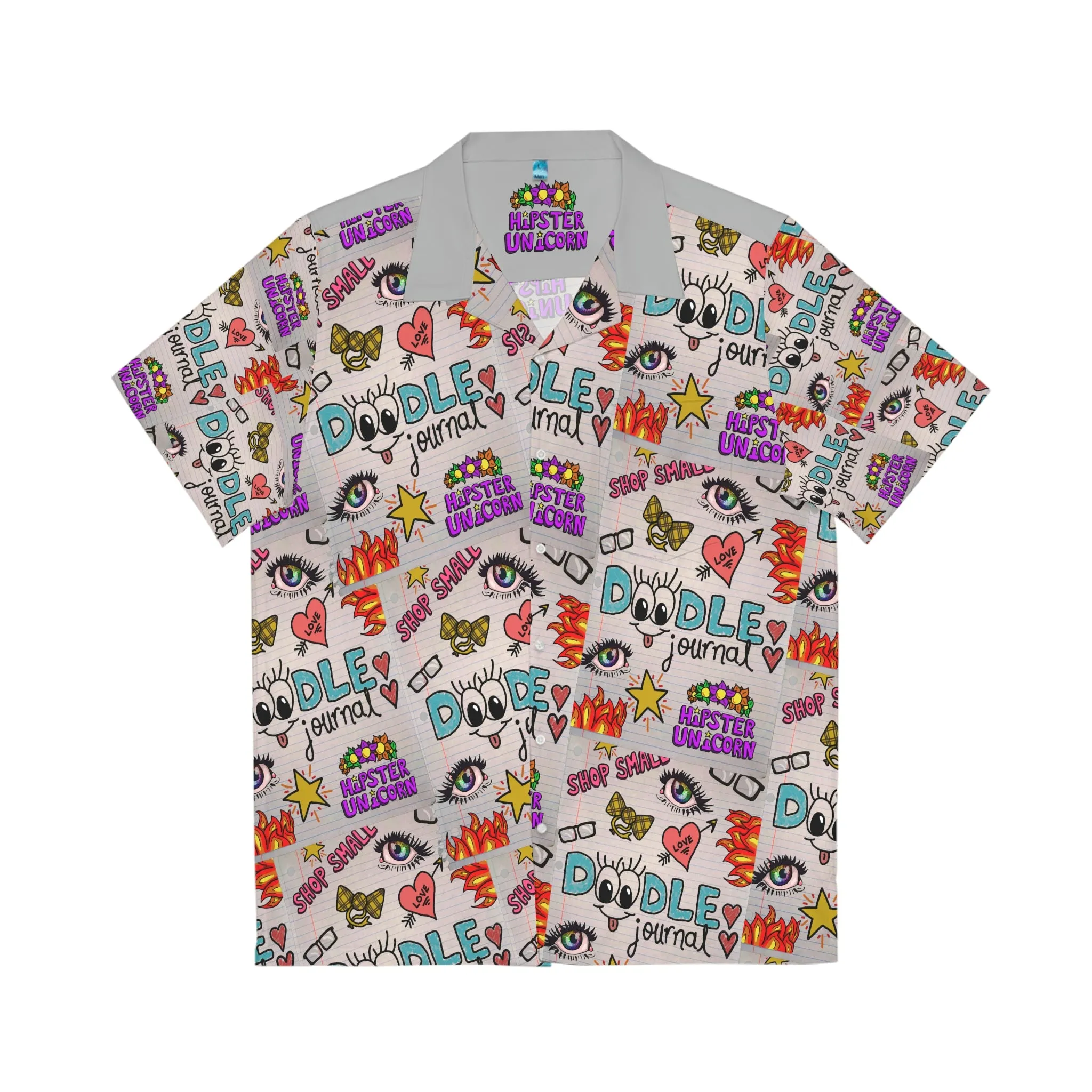 Doodle Journal Button-Down