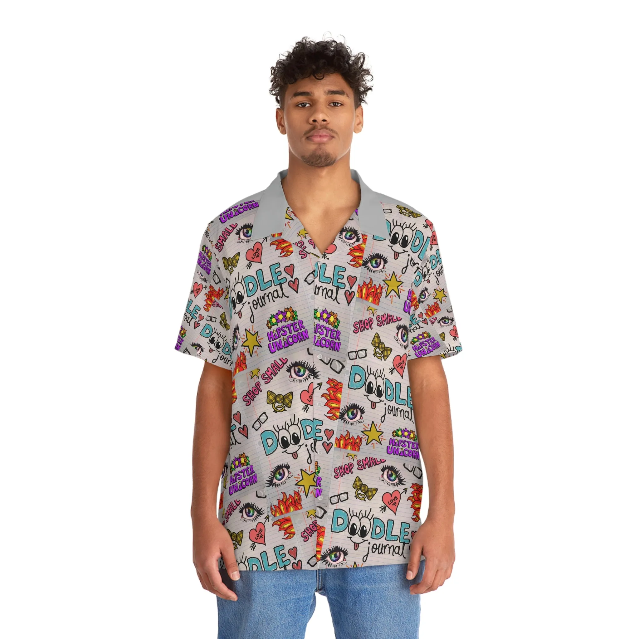 Doodle Journal Button-Down