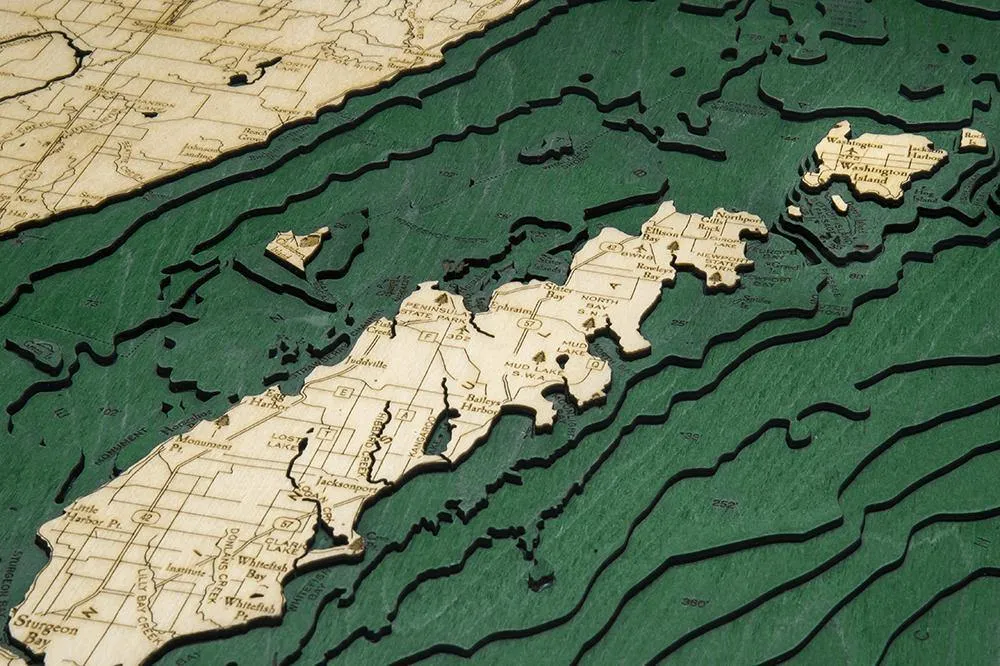 Door County Wood Chart