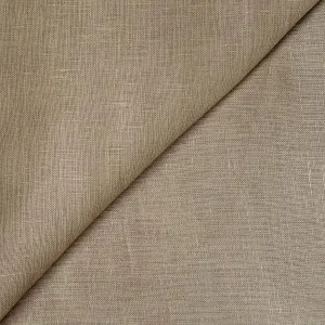 Dusty Grey Plain Premium 60 Lea Pure Linen Fabric (Width 58 Inches)