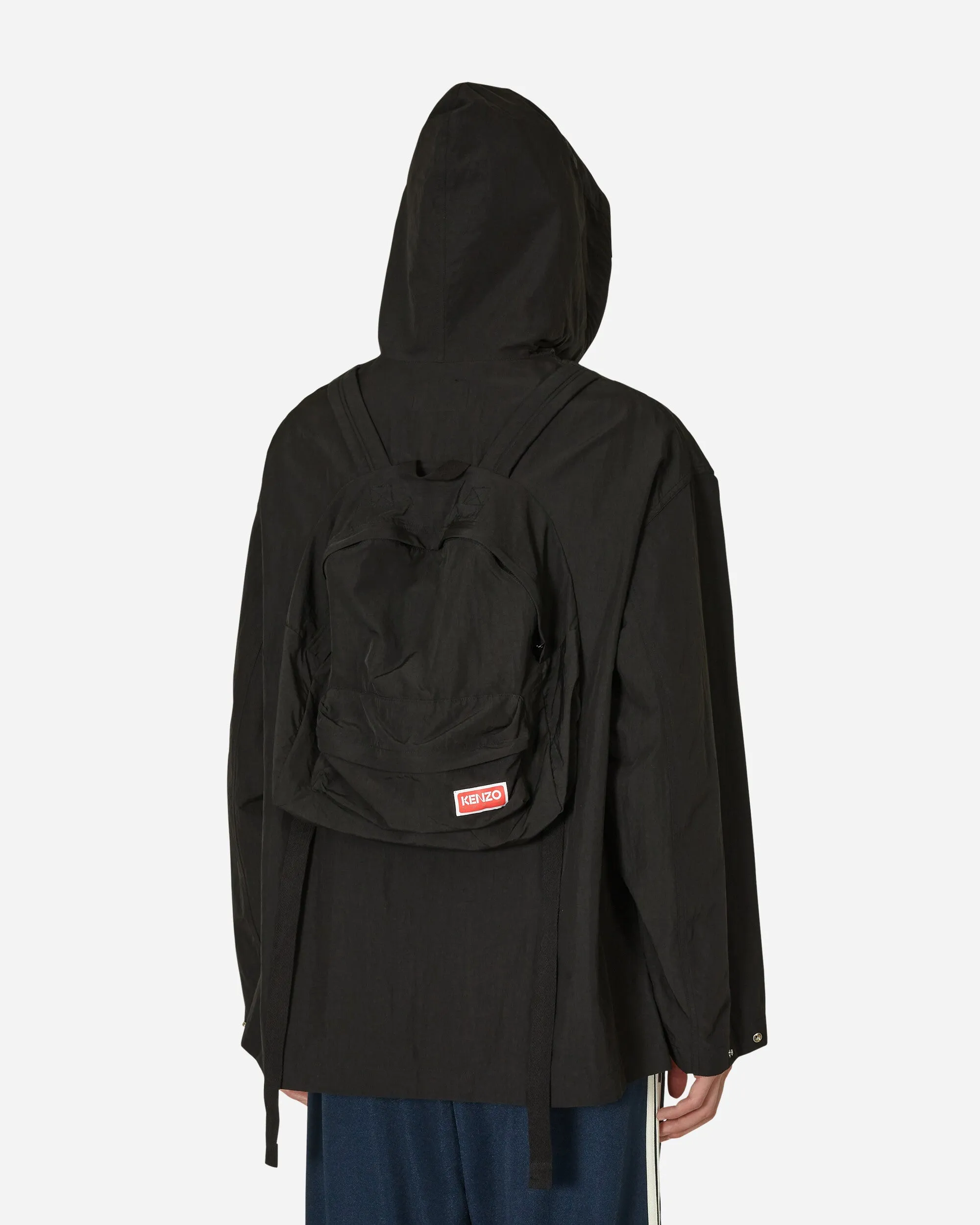 Elevated Packable Windbreaker Black
