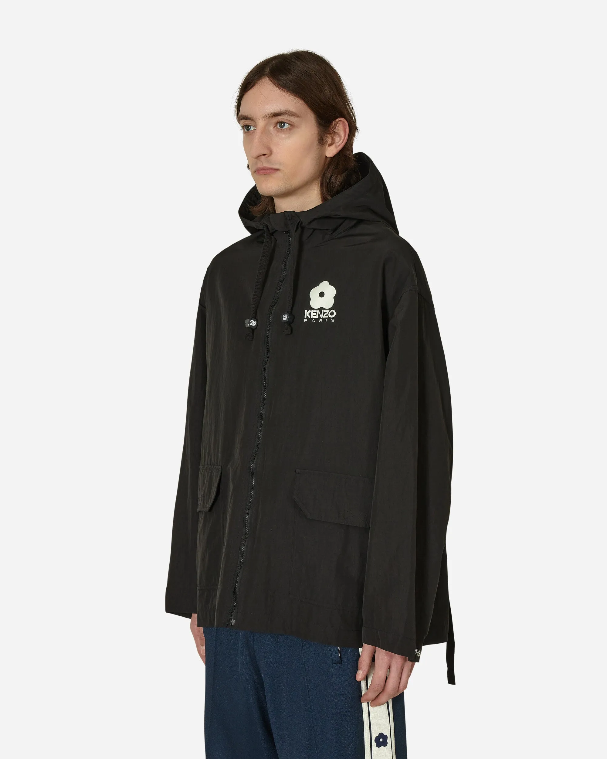 Elevated Packable Windbreaker Black