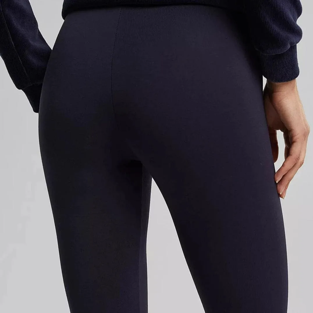 ESPRIT Organic Cotton Leggings Navy
