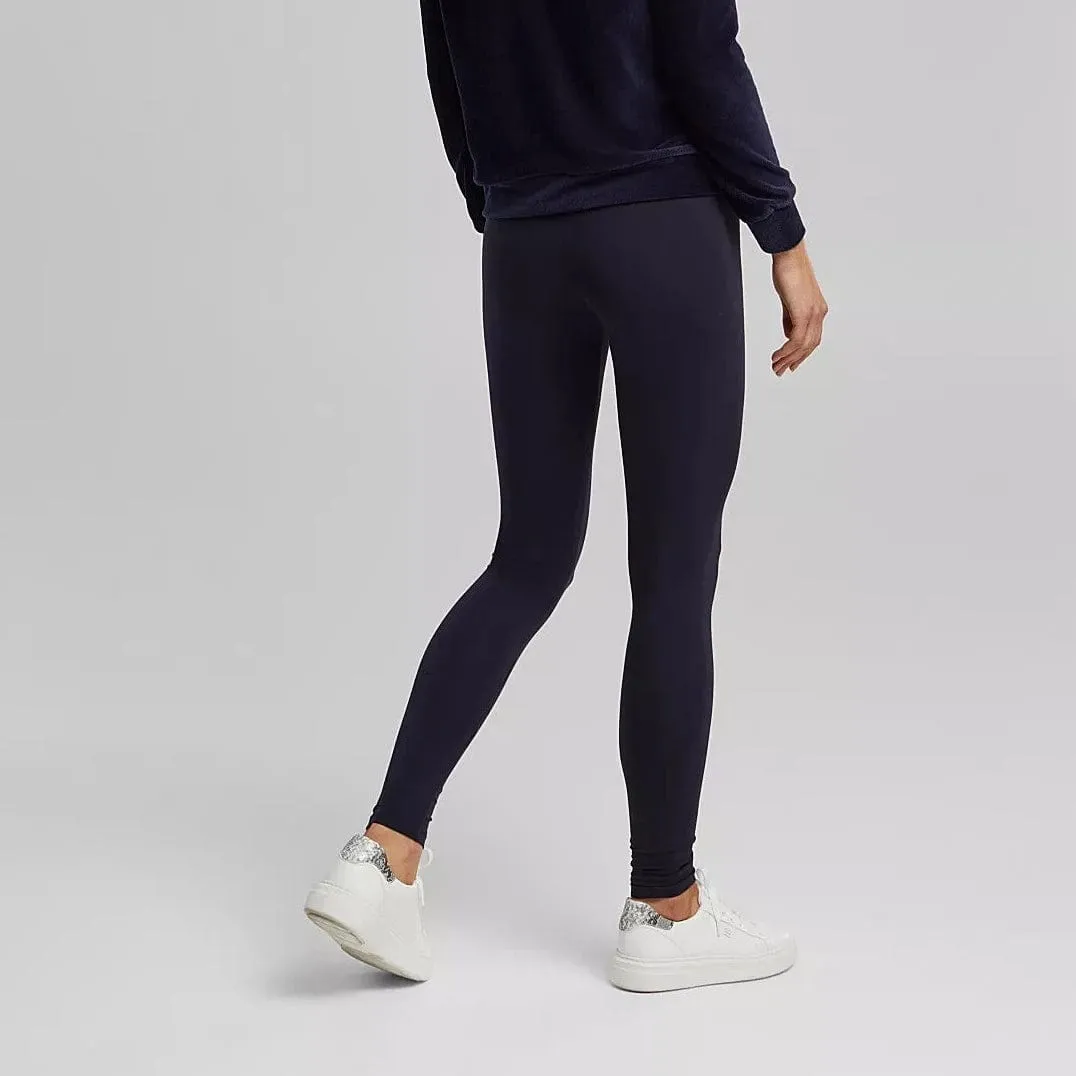 ESPRIT Organic Cotton Leggings Navy
