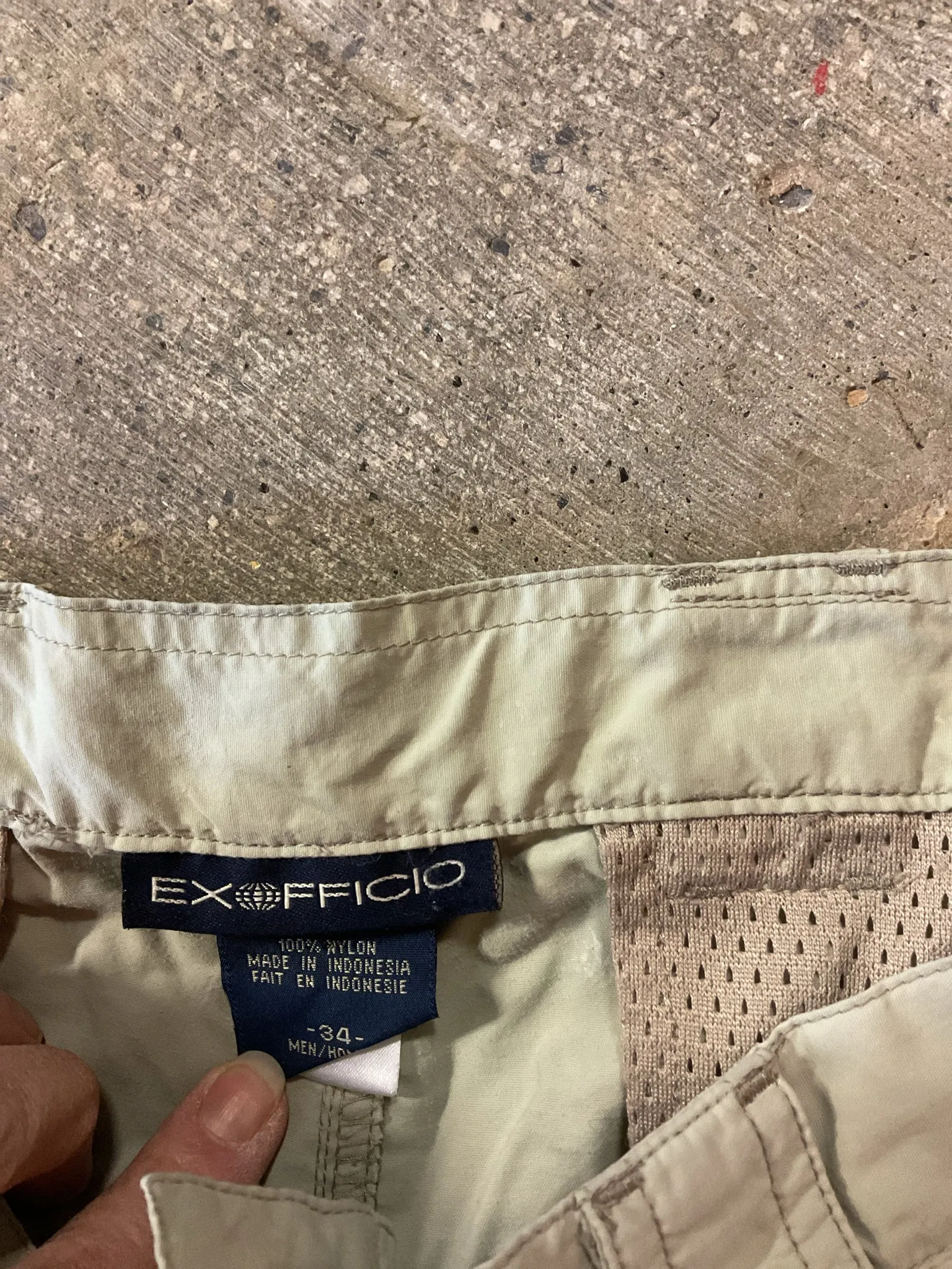 Exoficio Convertible Pants Men's 34