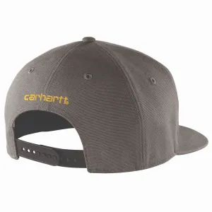 Firm Duck Flat Brim Cap - 039-Gravel | Carhartt 106665