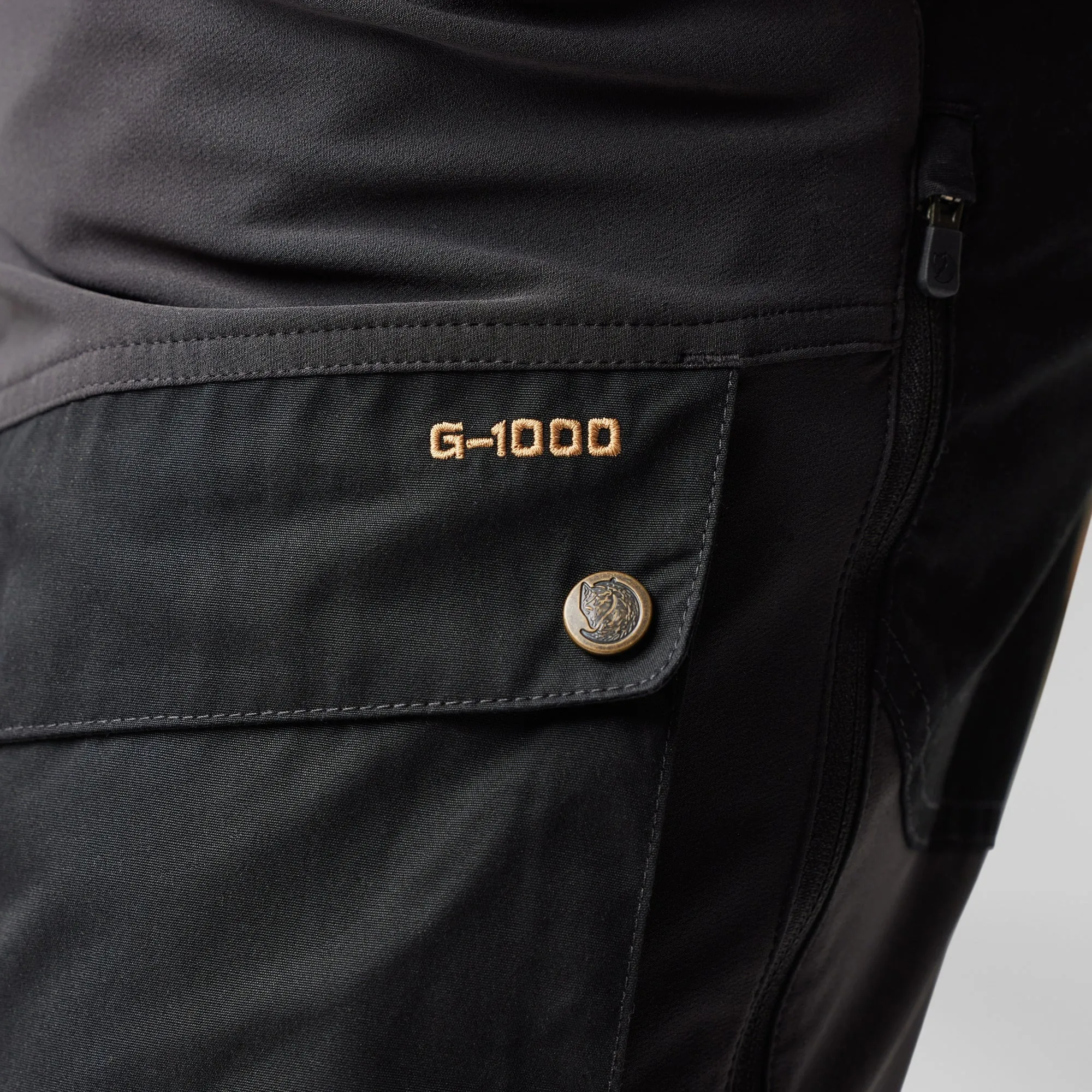 Fjallraven Men's KEB TROUSERS M Regular Fit - Black