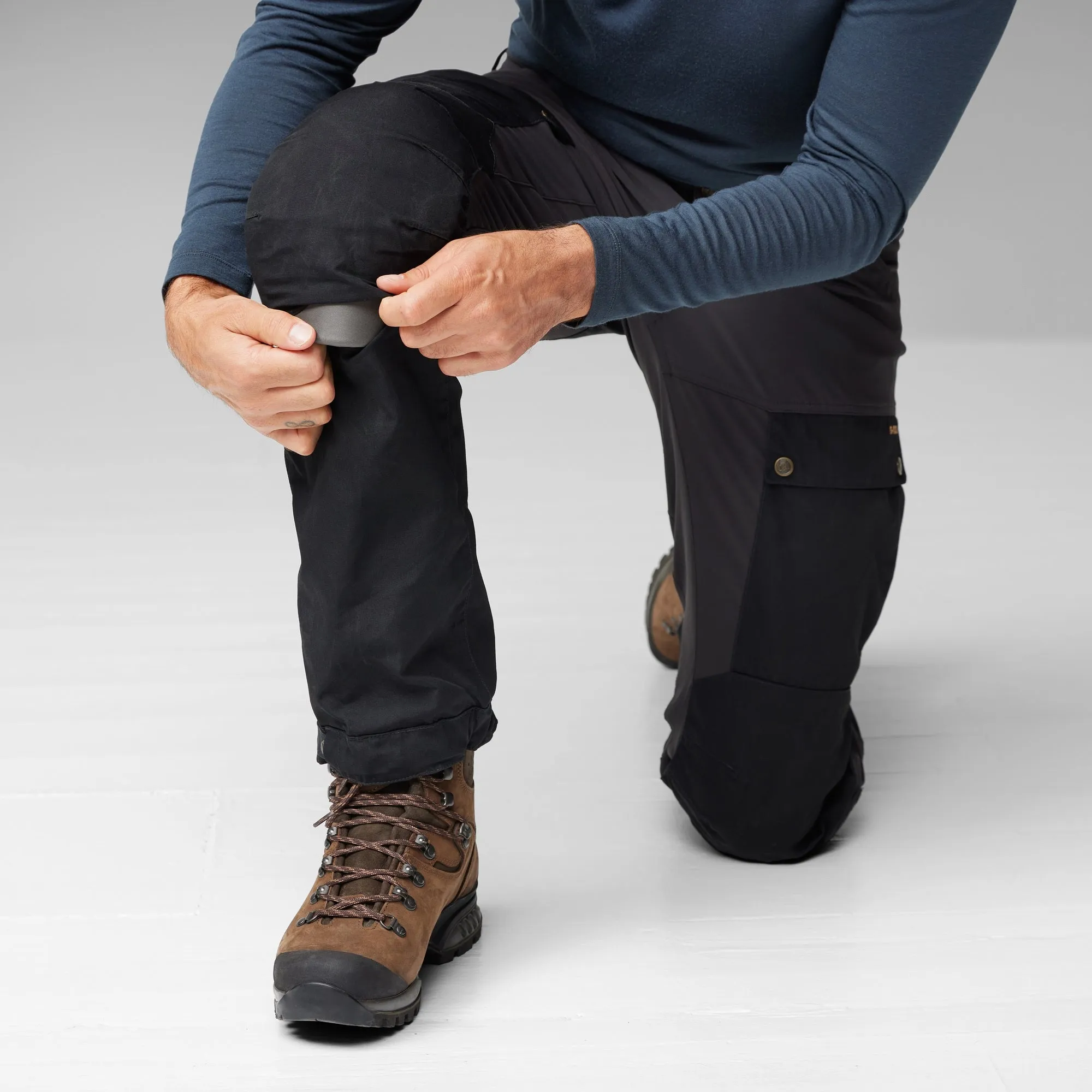 Fjallraven Men's KEB TROUSERS M Regular Fit - Black