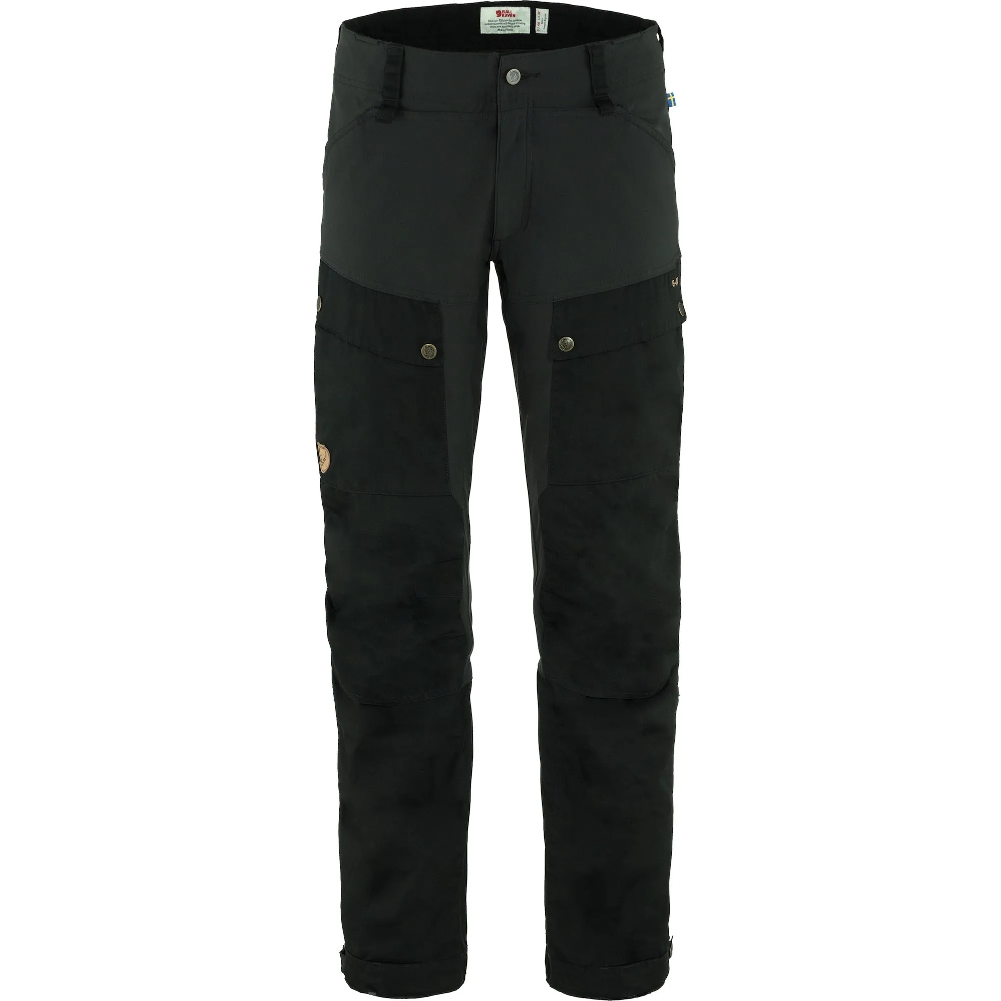 Fjallraven Men's KEB TROUSERS M Regular Fit - Black