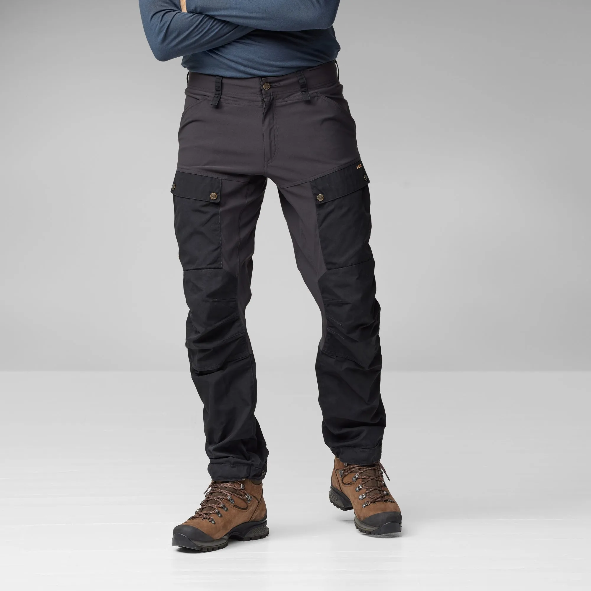 Fjallraven Men's KEB TROUSERS M Regular Fit - Black