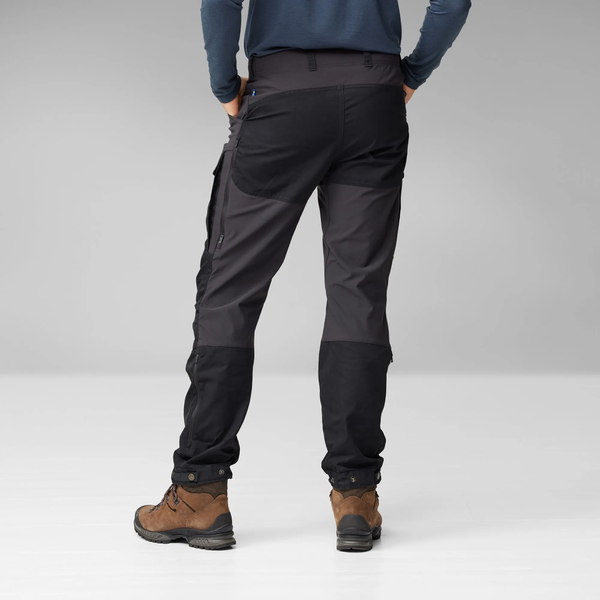 Fjallraven Men's KEB TROUSERS M Regular Fit - Black
