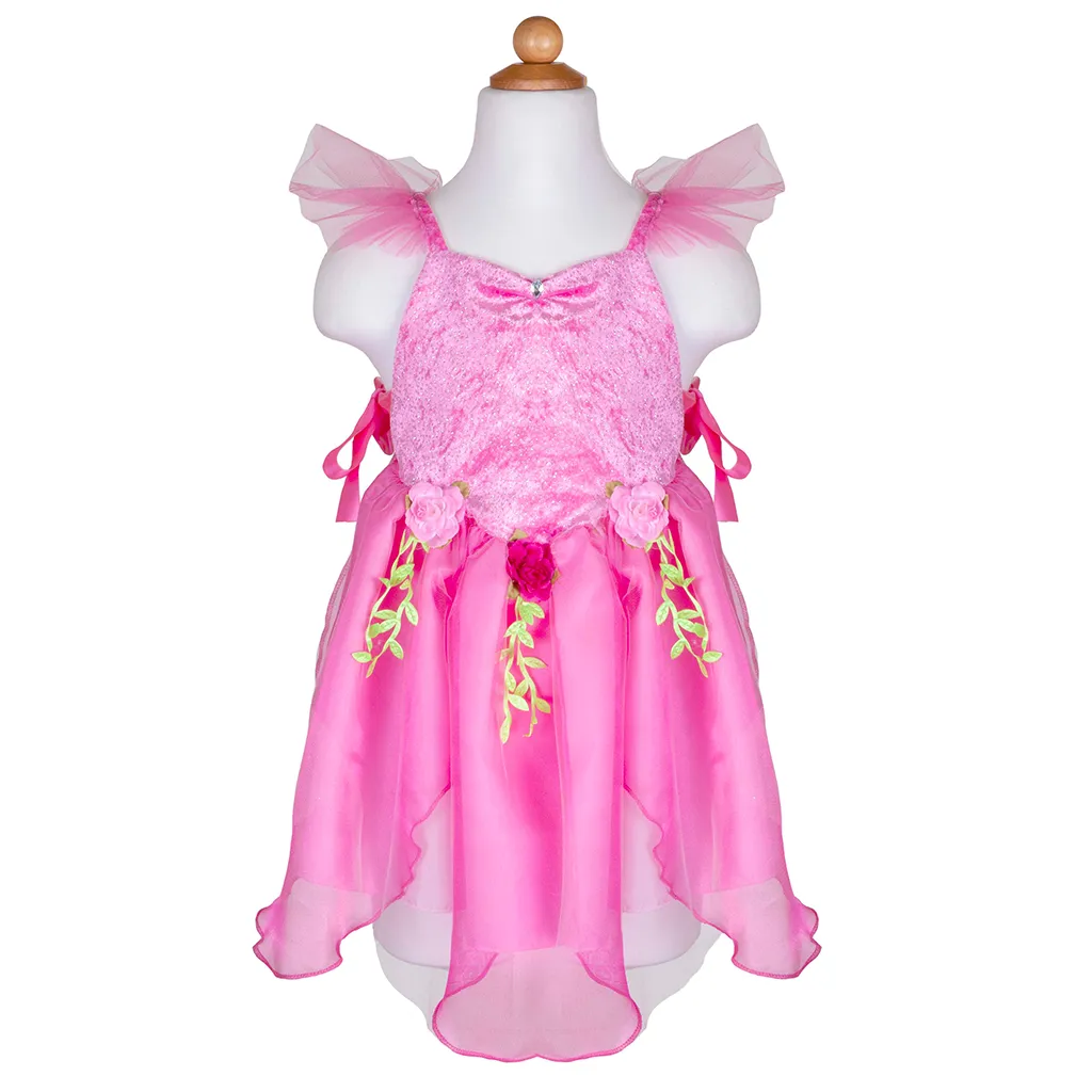 Forest Fairy Tunic Dark Pink - Size 3-4