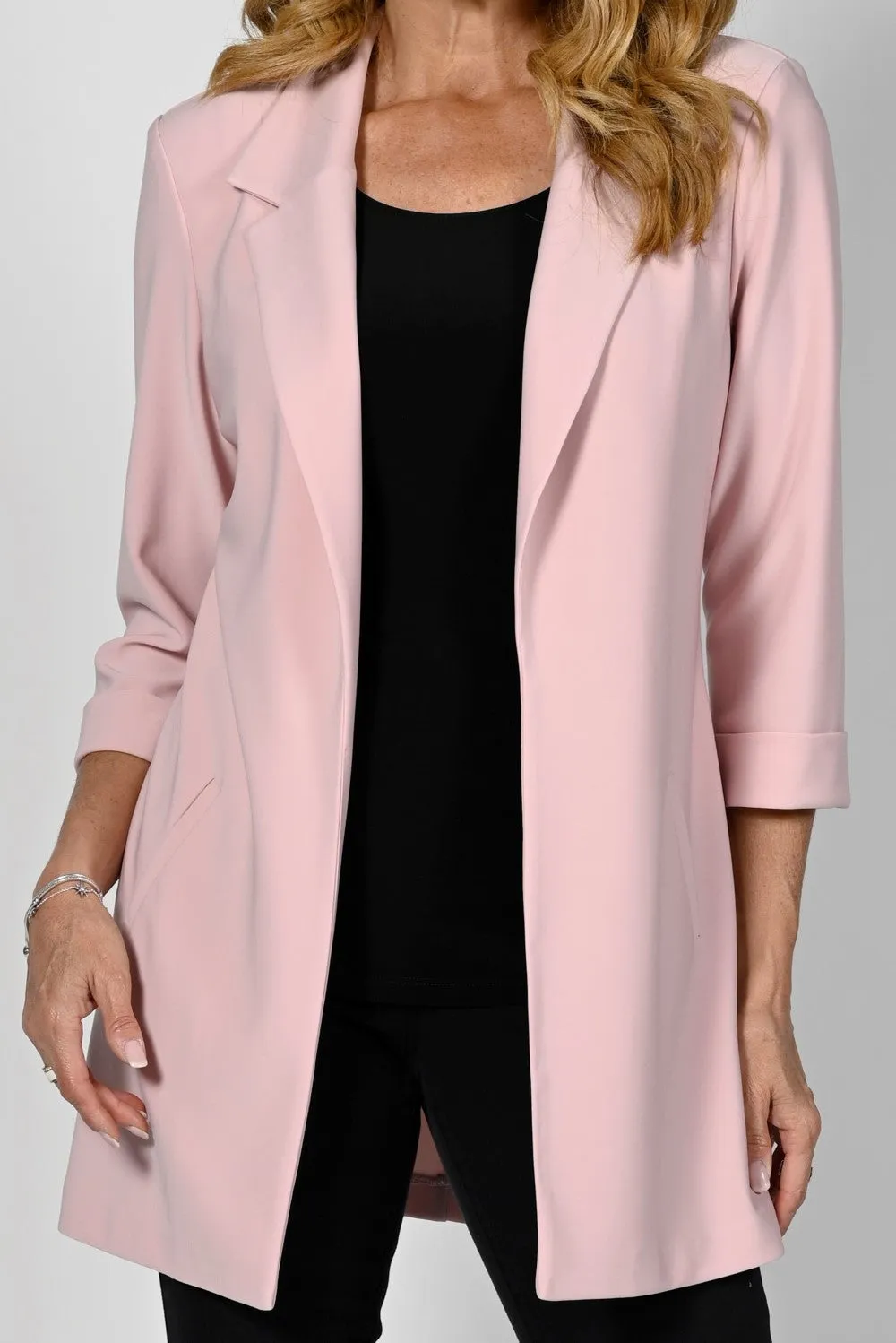 Frank Lyman Jacket 236005-ROS Rosebud