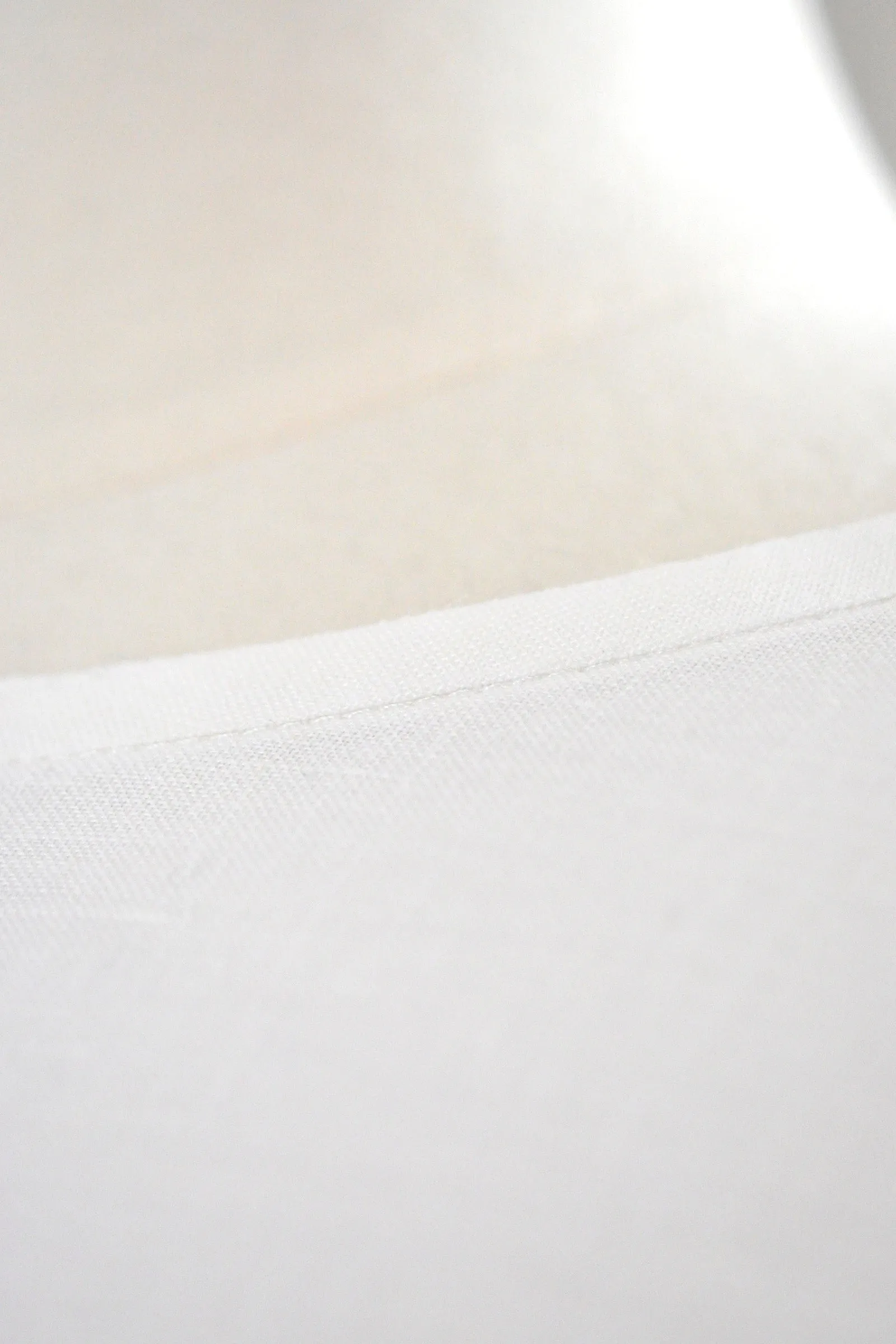 Garden Party Dress - ORGANIC White Linen.